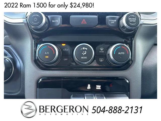 used 2022 Ram 1500 car, priced at $24,980