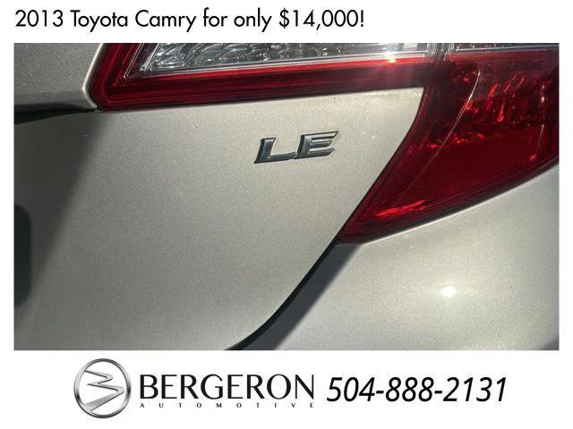 used 2013 Toyota Camry car, priced at $14,000