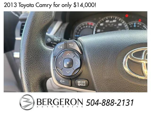 used 2013 Toyota Camry car, priced at $14,000