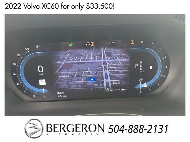 used 2022 Volvo XC60 car, priced at $33,500