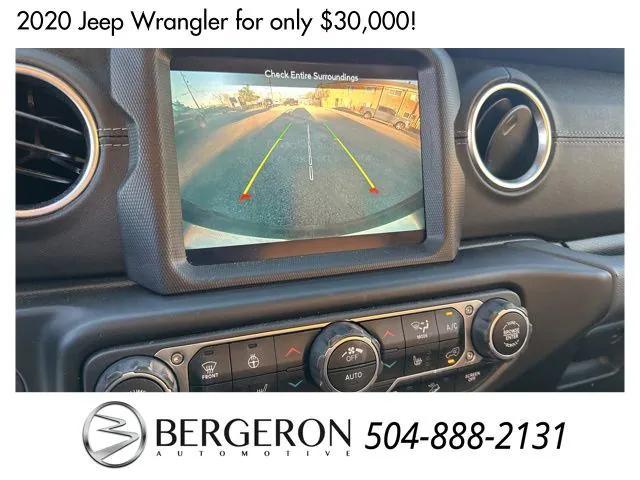 used 2020 Jeep Wrangler Unlimited car, priced at $30,000