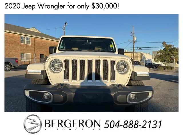 used 2020 Jeep Wrangler Unlimited car, priced at $30,000