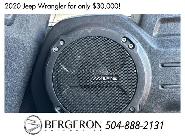 used 2020 Jeep Wrangler Unlimited car, priced at $30,000