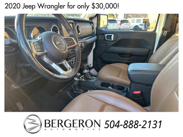 used 2020 Jeep Wrangler Unlimited car, priced at $30,000