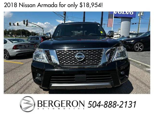 used 2018 Nissan Armada car, priced at $18,954