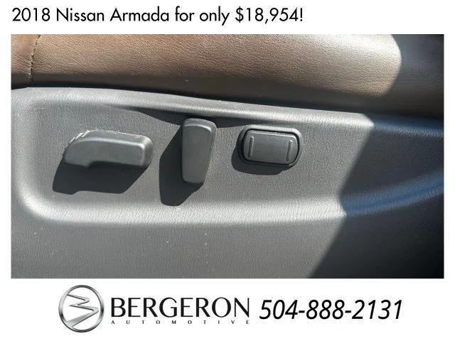 used 2018 Nissan Armada car, priced at $18,954