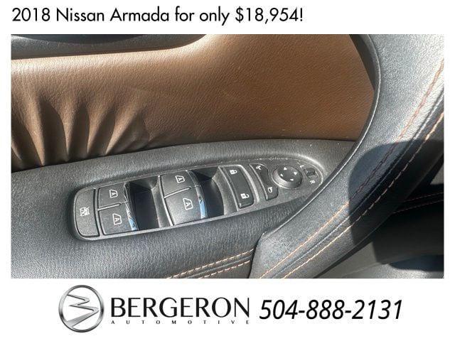 used 2018 Nissan Armada car, priced at $18,954