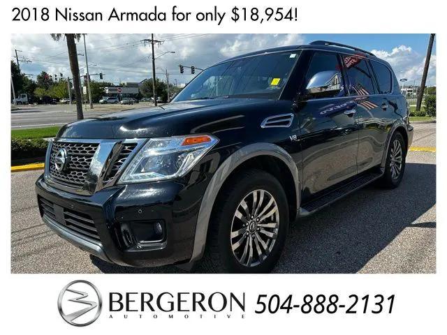 used 2018 Nissan Armada car, priced at $18,954