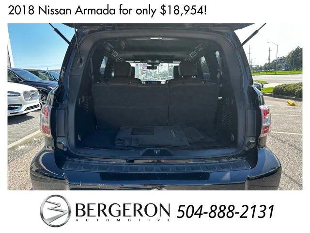 used 2018 Nissan Armada car, priced at $18,954