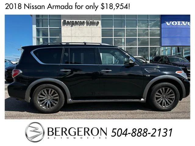 used 2018 Nissan Armada car, priced at $18,954