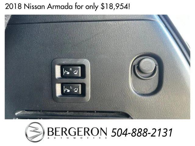 used 2018 Nissan Armada car, priced at $18,954