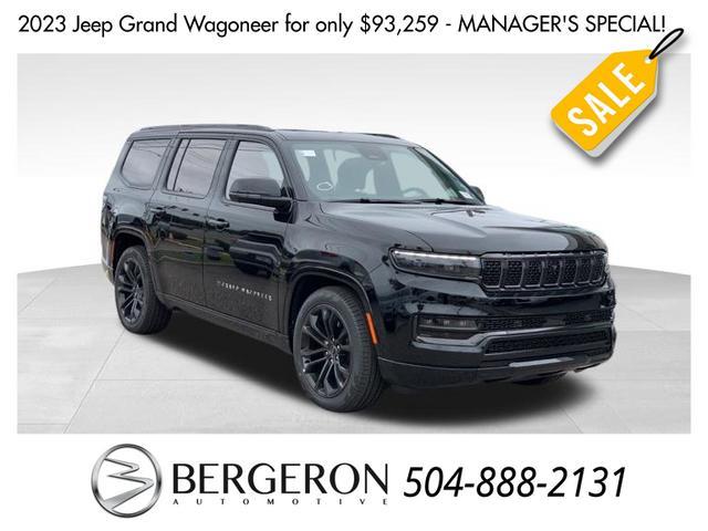 new 2023 Jeep Grand Wagoneer car, priced at $93,259