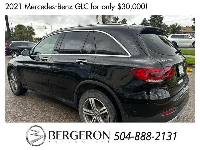 used 2021 Mercedes-Benz GLC 300 car, priced at $30,000