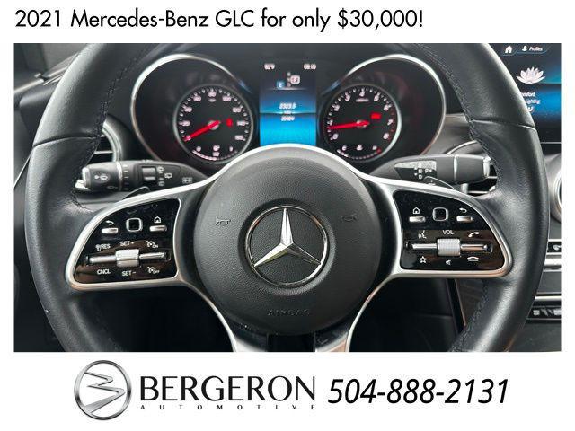 used 2021 Mercedes-Benz GLC 300 car, priced at $30,000