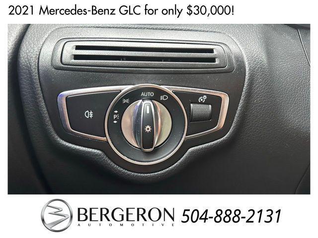 used 2021 Mercedes-Benz GLC 300 car, priced at $30,000