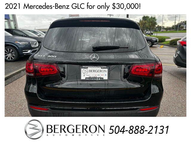 used 2021 Mercedes-Benz GLC 300 car, priced at $30,000