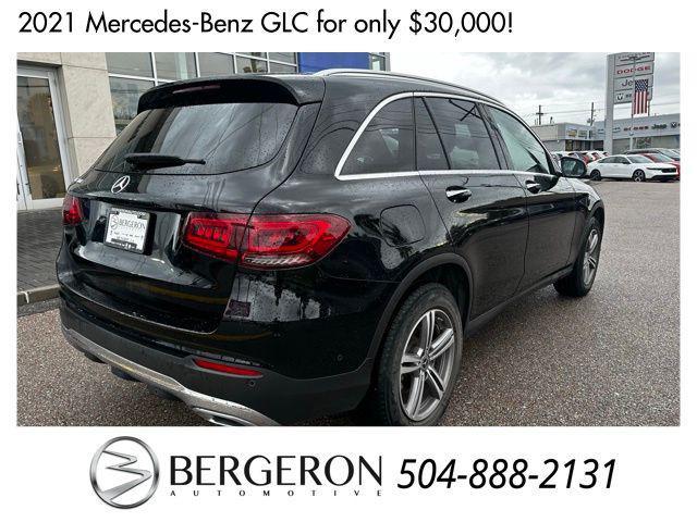 used 2021 Mercedes-Benz GLC 300 car, priced at $30,000