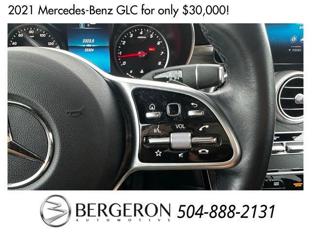 used 2021 Mercedes-Benz GLC 300 car, priced at $30,000