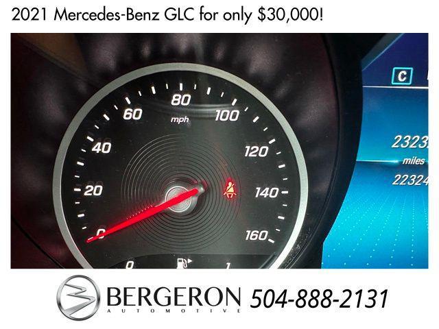 used 2021 Mercedes-Benz GLC 300 car, priced at $30,000