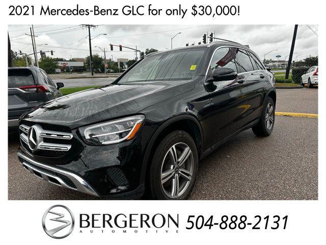 used 2021 Mercedes-Benz GLC 300 car, priced at $30,000