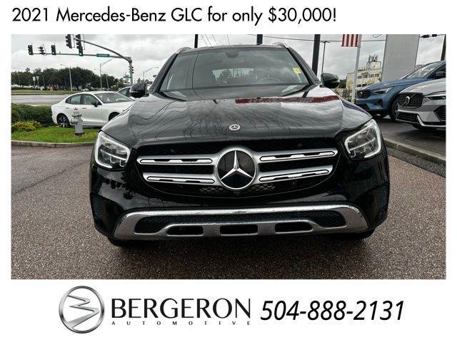 used 2021 Mercedes-Benz GLC 300 car, priced at $30,000