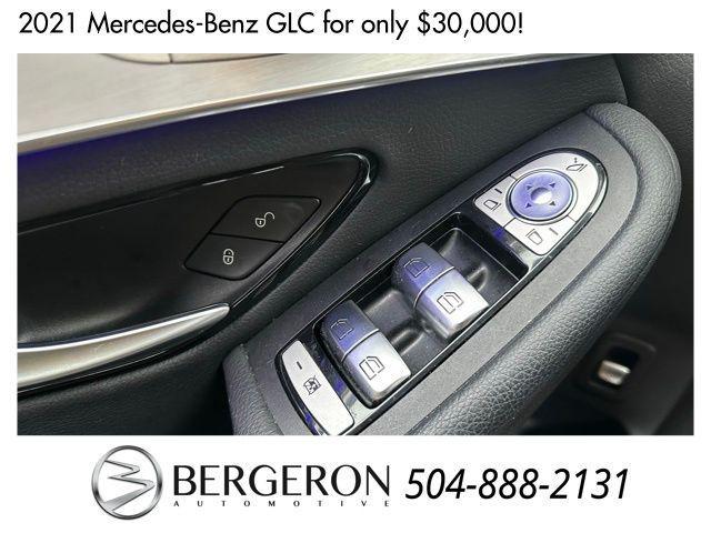 used 2021 Mercedes-Benz GLC 300 car, priced at $30,000