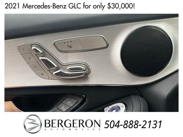 used 2021 Mercedes-Benz GLC 300 car, priced at $30,000