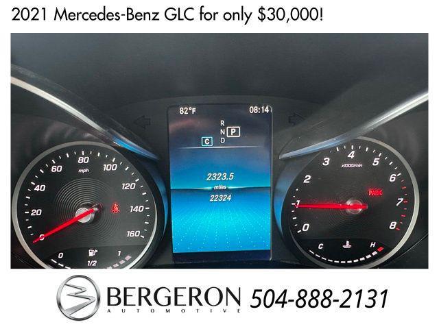 used 2021 Mercedes-Benz GLC 300 car, priced at $30,000