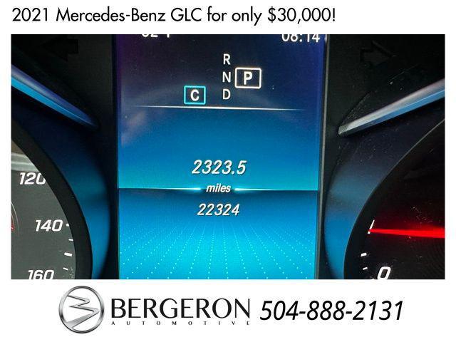 used 2021 Mercedes-Benz GLC 300 car, priced at $30,000