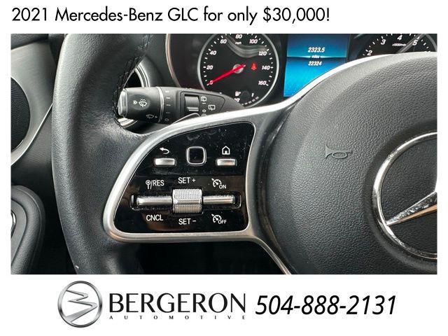 used 2021 Mercedes-Benz GLC 300 car, priced at $30,000