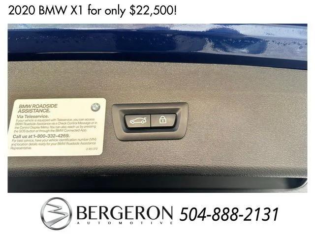 used 2020 BMW X1 car, priced at $22,500