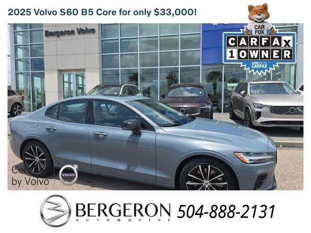 used 2025 Volvo S60 car, priced at $33,000