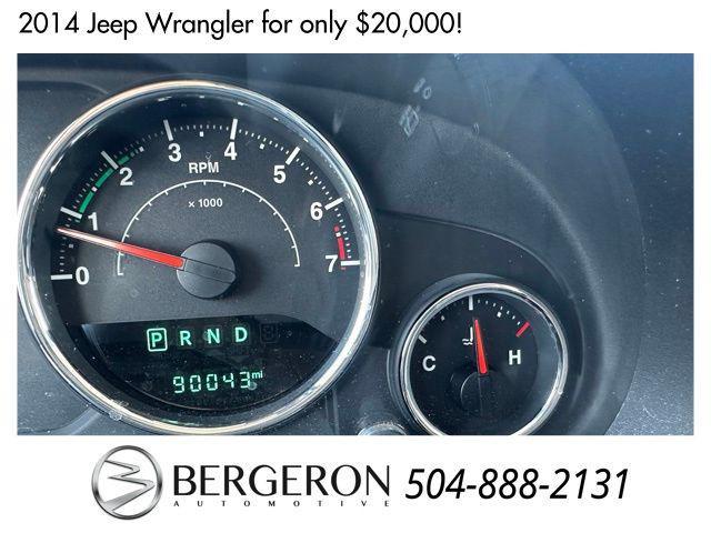 used 2014 Jeep Wrangler Unlimited car, priced at $20,000