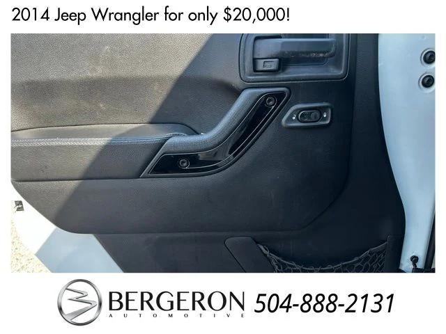 used 2014 Jeep Wrangler Unlimited car, priced at $20,000