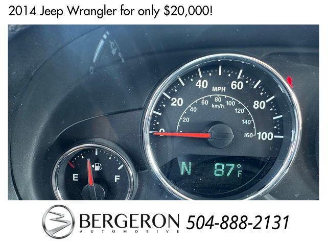 used 2014 Jeep Wrangler Unlimited car, priced at $20,000