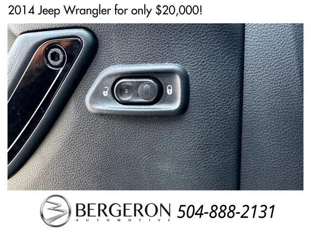 used 2014 Jeep Wrangler Unlimited car, priced at $20,000