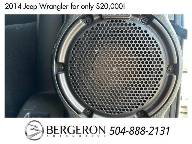 used 2014 Jeep Wrangler Unlimited car, priced at $20,000