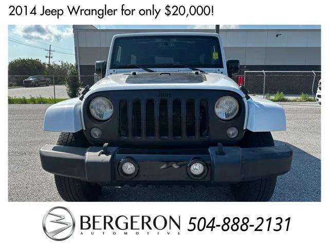 used 2014 Jeep Wrangler Unlimited car, priced at $20,000