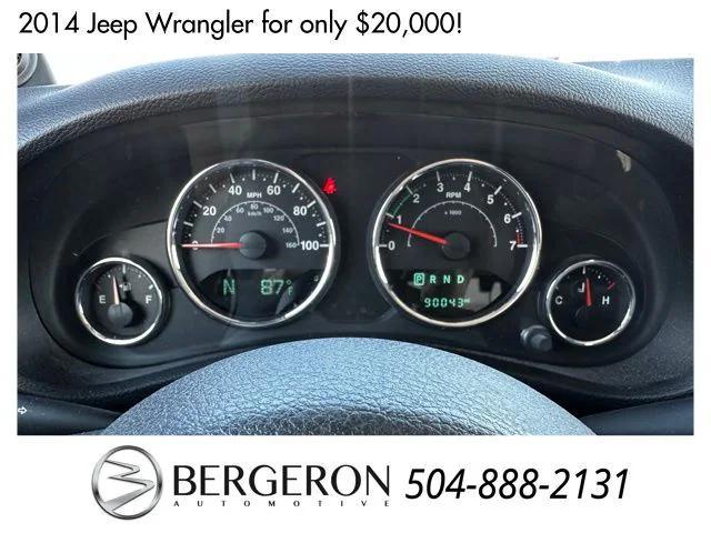 used 2014 Jeep Wrangler Unlimited car, priced at $20,000