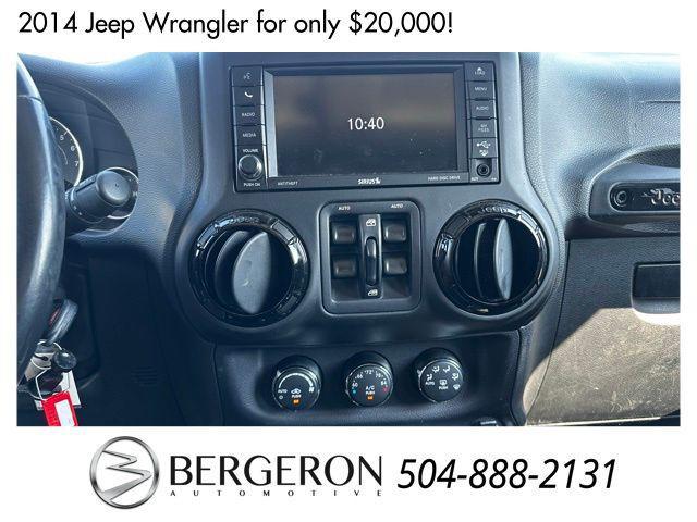 used 2014 Jeep Wrangler Unlimited car, priced at $20,000