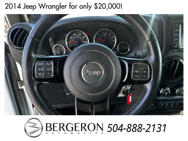 used 2014 Jeep Wrangler Unlimited car, priced at $20,000