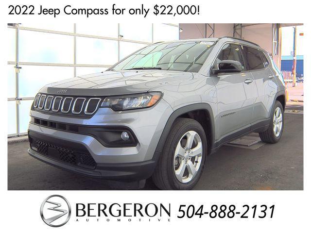 used 2022 Jeep Compass car, priced at $22,000