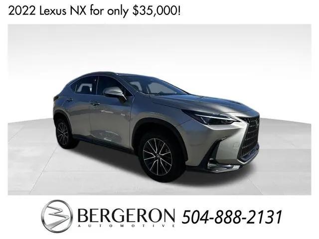 used 2022 Lexus NX 250 car, priced at $35,000