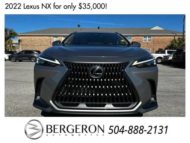 used 2022 Lexus NX 250 car, priced at $35,000