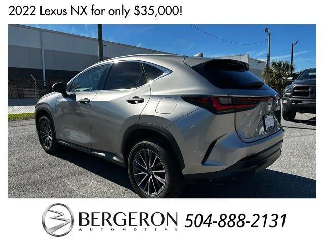 used 2022 Lexus NX 250 car, priced at $35,000