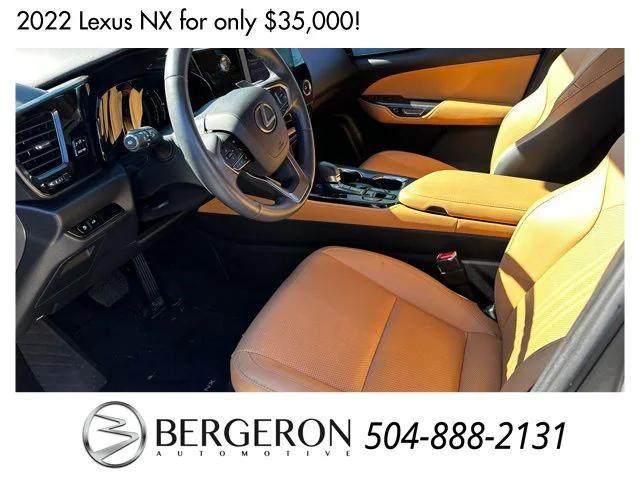 used 2022 Lexus NX 250 car, priced at $35,000