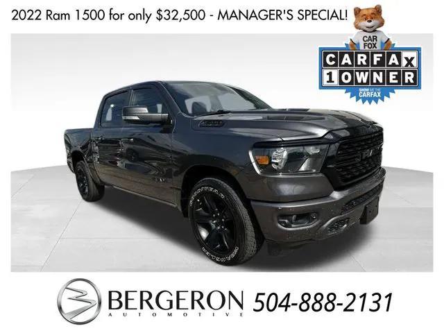 used 2022 Ram 1500 car, priced at $32,500