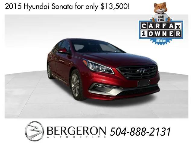 used 2015 Hyundai Sonata car, priced at $13,500