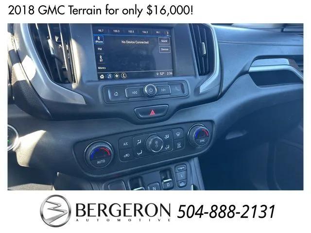 used 2018 GMC Terrain car, priced at $16,000