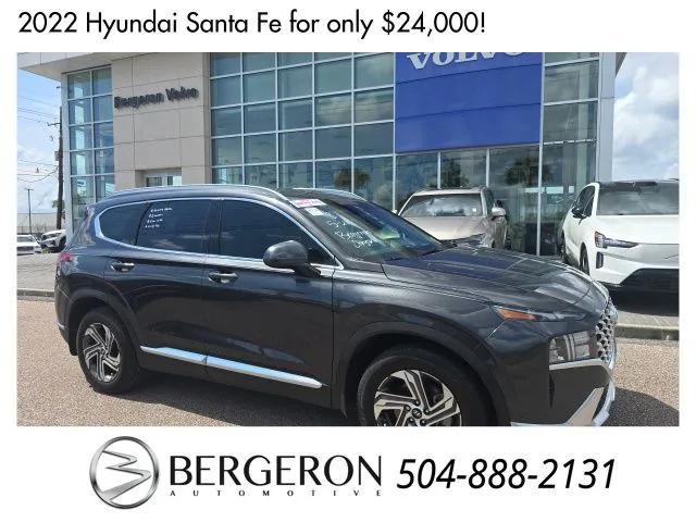 used 2022 Hyundai Santa Fe car, priced at $24,000